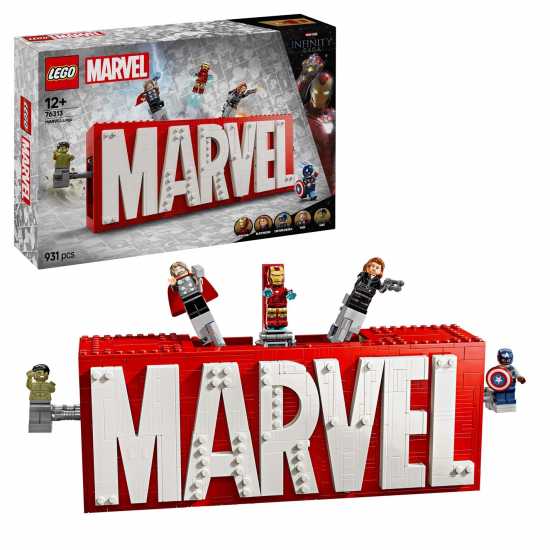 Lego Lego Marvel: Marvel Logo & Minifigures Set 76313  Мъжки стоки с герои