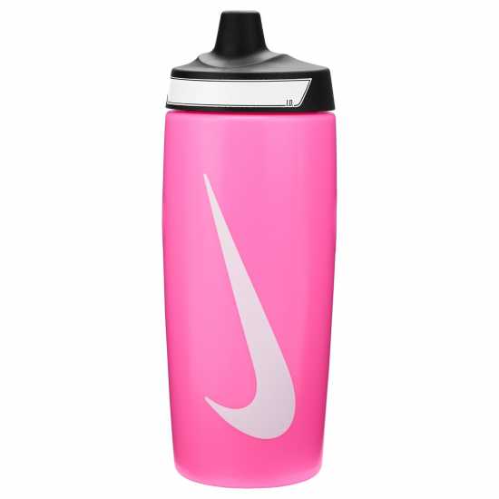 Nike Refuel Squeeze 18Oz Pink/White Бутилки за вода