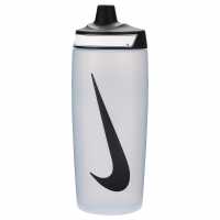 Nike Refuel Squeeze 18Oz Clear/Black Бутилки за вода