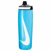Nike Refuel Squeeze 24Oz BalBlu/Blk/Wht Бутилки за вода