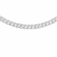 Silver Panza Curb Chain