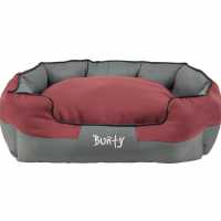 Bunty Anchor Dog Bed - Red