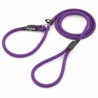 Bunty Dog Slip On Rope Lead - Purple