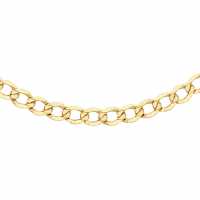 9Ct Gold Flat Curb Chain