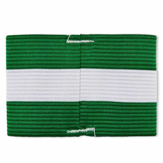 Mitre Cap Armband 99 Green/White Футболни аксесоари