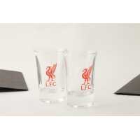 Team 2 Pack Shot Glasses Liverpool Футболни аксесоари
