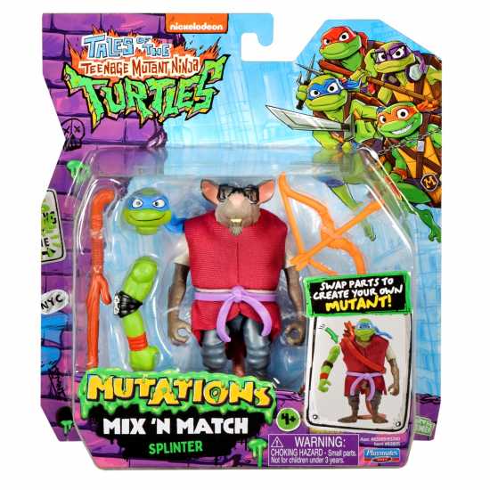 Tales Of Teenage Mutant Ninja Turtles: Mutations Mix And Match Mutant Figure  