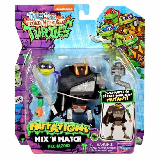 Tales Of Teenage Mutant Ninja Turtles: Mutations Mix And Match Mutant Figure  