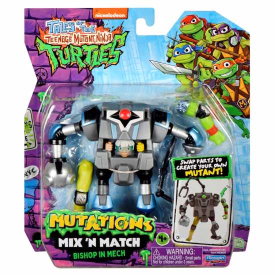 Tales Of Teenage Mutant Ninja Turtles: Mutations Mix And Match Mutant Figure  