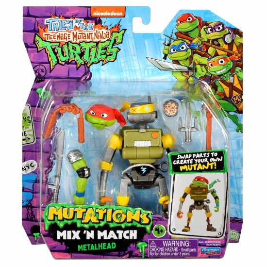 Tales Of Teenage Mutant Ninja Turtles: Mutations Mix And Match Mutant Figure  