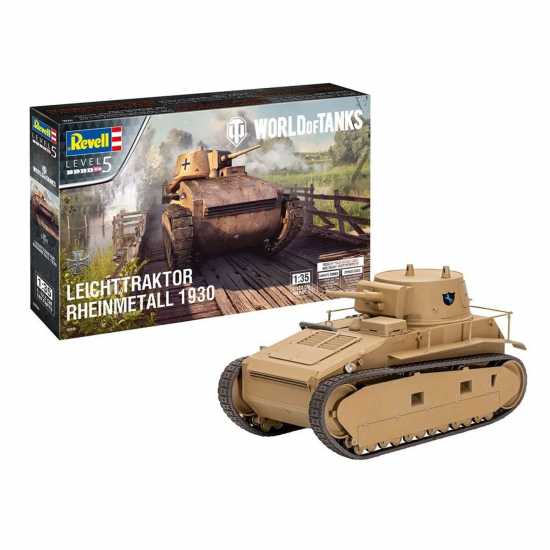 Revell Plastic Model Leichttraktor Rheinmetall 1930 World Of Tanks 1:35  Подаръци и играчки