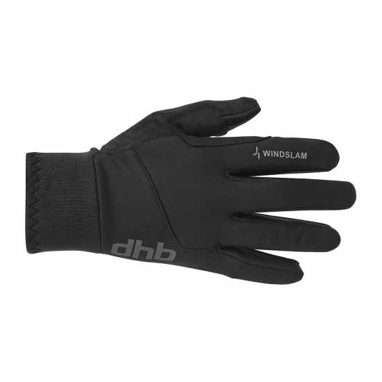 Dhb Dhb Windproof Cycling Gloves Black 