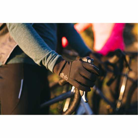 Dhb Dhb Windproof Cycling Gloves Black 