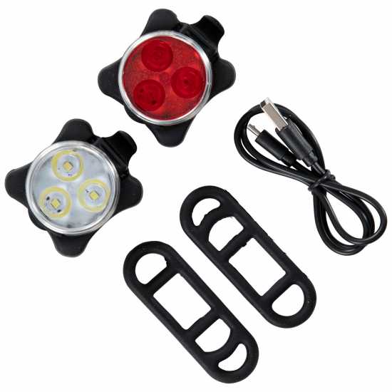 Trespass Adults Bike Cycle Light Set  