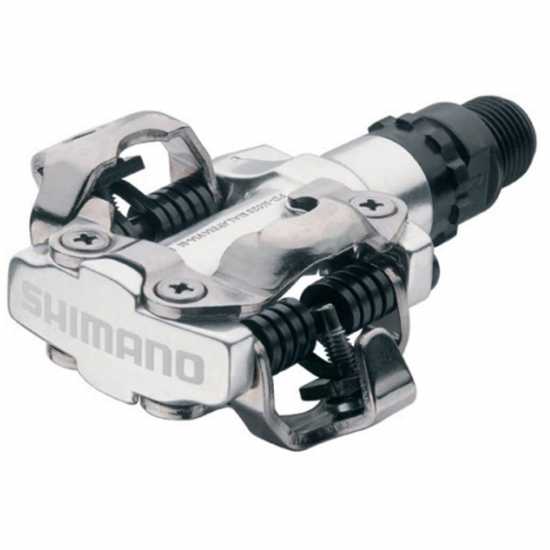 Shimano M520 Spd Pedals Silver Колоездачни аксесоари