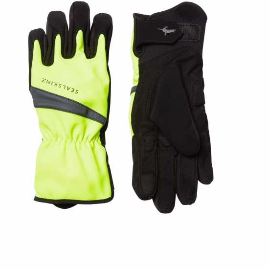 Sealskinz Bodham Waterproof All Weather Cycling Gloves Жълто черно 