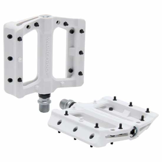 Nukeproof Neutron Evo (Electron Evo) Flat Pedals White 