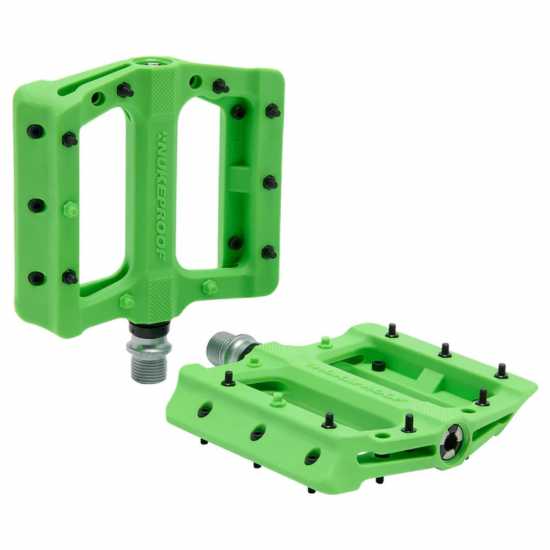 Nukeproof Neutron Evo (Electron Evo) Flat Pedals Earth Green Nukeproof Neutron Evo (Electron Evo) Flat Pedals Earth Green