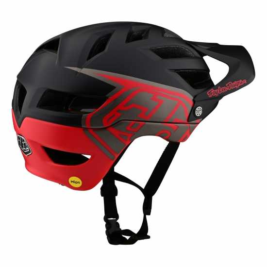 Troy Lee Designs Lee Designs A1 Classic Mips Helmet Black/Red Каски за колоездачи