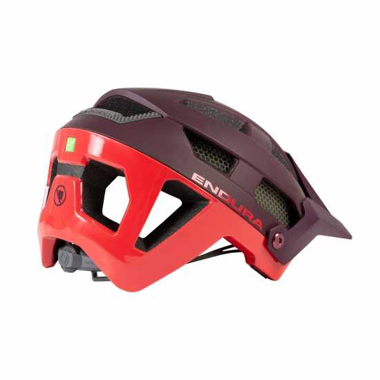 Endura Singletrack Mtb Helmet Pomegranate 