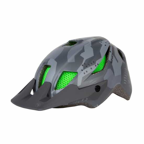 Endura Mt500 Mtb Helmet Kids Grey Camo 