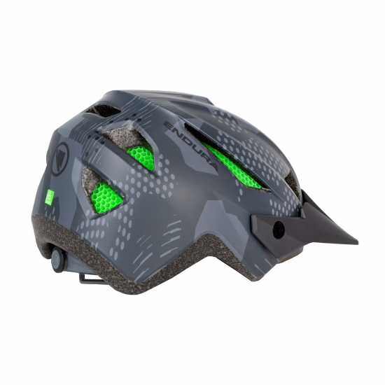 Endura Mt500 Mtb Helmet Kids Grey Camo 