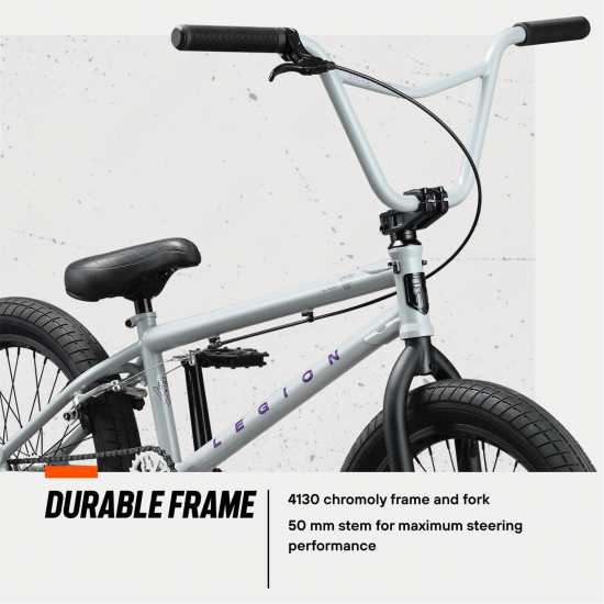 Mongoose Legion L100 Bmx Bike Grey Велосипеди BMX