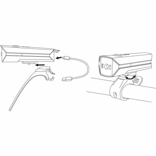 Комплект Велосипедни Светлини Pinnacle Usb Multifunction Bike Light Set  