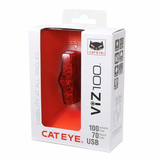 Cateye Viz 100 Rear 00  Колоездачни аксесоари