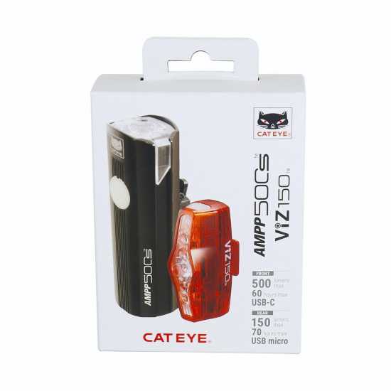 Комплект Велосипедни Светлини Cateye Ampp 500S & Viz 150 Bike Light Set  
