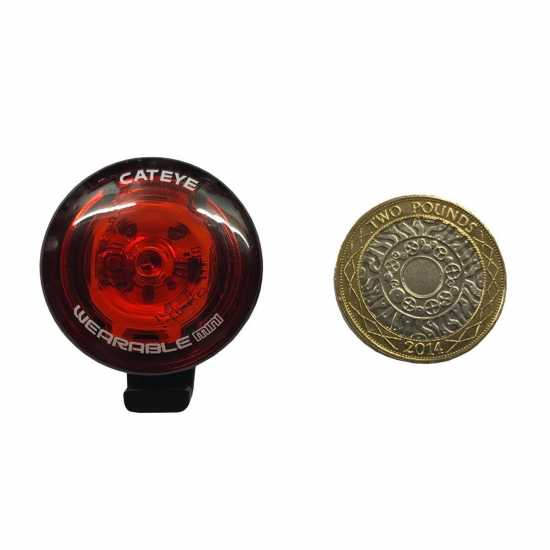 Cateye Wearmini Rear Cycle Light Unisex Adults  