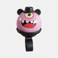 Велосипеден Звънец Pinnacle Monster Kids Bike Bell Pink Велосипеден Звънец Pinnacle Monster Kids Bike Bell Pink