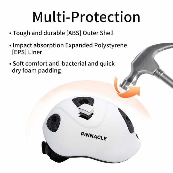 Pinnacle Pinnacle Baby Helmet Jn00 White Каски за колоездене за деца