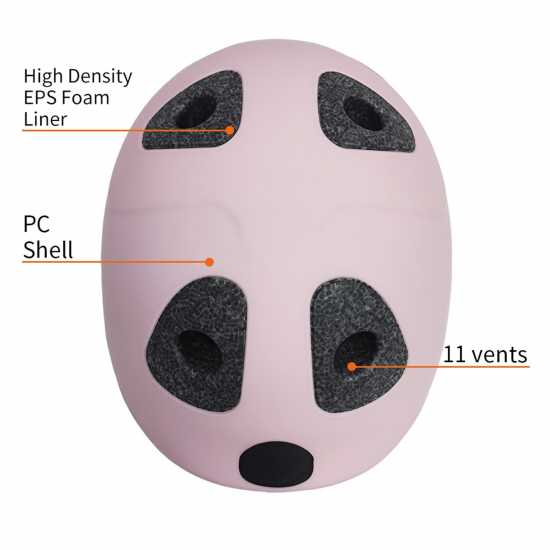 Pinnacle Pinnacle Baby Helmet Jn00 Pink 