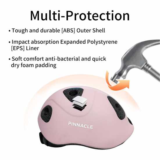 Pinnacle Pinnacle Baby Helmet Jn00 Pink 