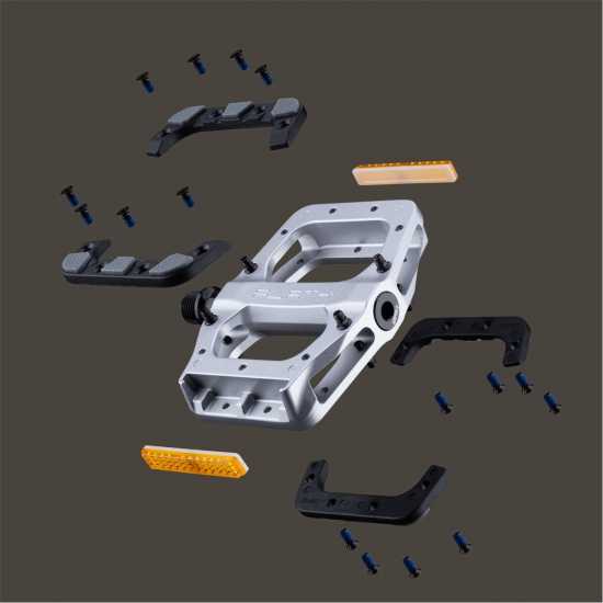 Dmr Flat4 Pedal Сребърно 