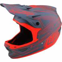 Lee Designs D3 Fiberlite Helmet (Spider Stripe)  Каски за колоездачи