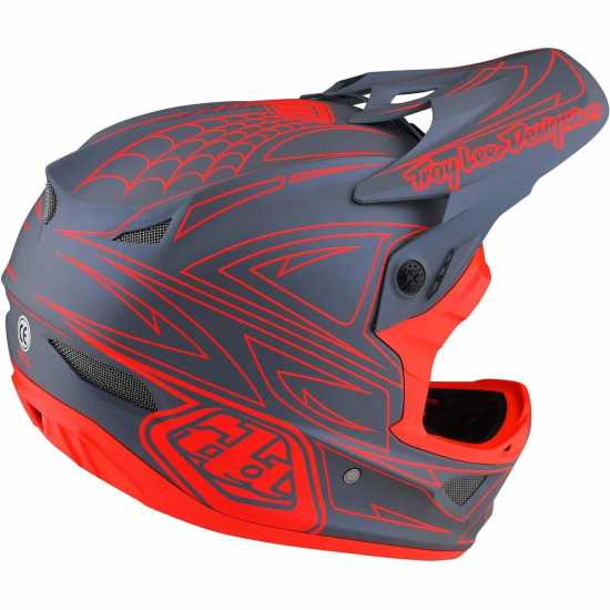 Lee Designs D3 Fiberlite Helmet (Spider Stripe)