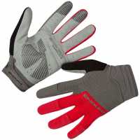 Endura Hummvee Plus Ii Full Finger Mtb Gloves Black/Red Колоездачни аксесоари