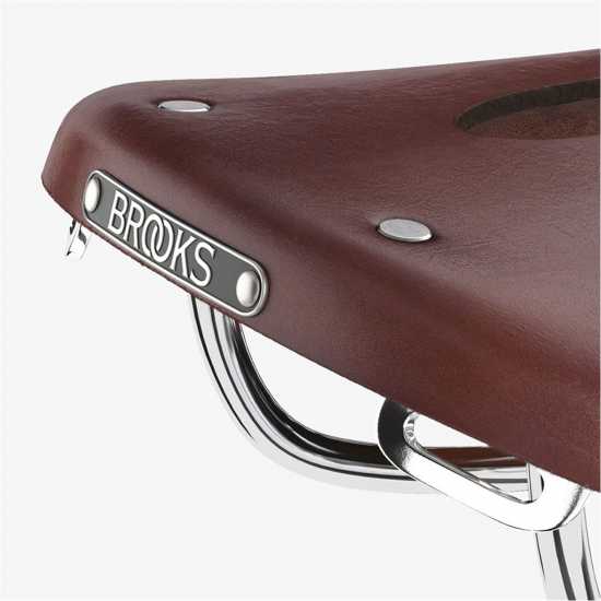 Brooks B17 Carved Sht Кафяво Brooks B17 Carved Sht Кафяво