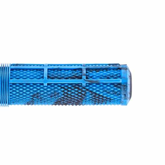 Dmr Deathgrip 2 Thick Flangeless Lock-On Mtb Grip Blue Marble Dmr Deathgrip 2 Thick Flangeless Lock-On Mtb Grip Blue Marble