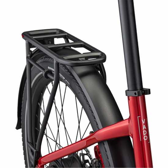 Vado 3.0 Igh Step-Through Electric Hybrid Bike Red Шосейни и градски велосипеди