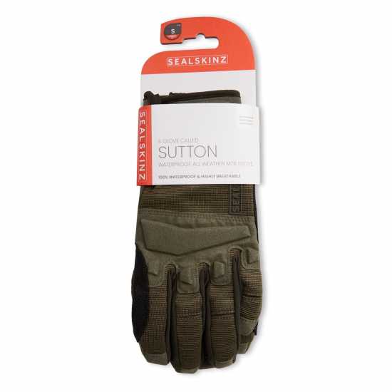 Sealskinz Waterproof All Weather Mtb Glove Олива Ръкавици за колоездене