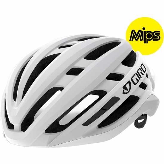 Giro Agilis Mips Road Helmet White Каски за колоездачи