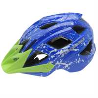 Muddyfox Spark Junior Bike Helmet Blue/Green Каски за колоездачи