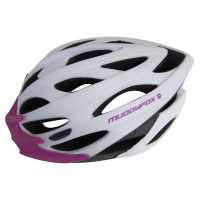 Muddyfox Bike Helmet White/Purple Каски за колоездачи