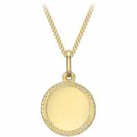 9Ct Mary And Child Pend/20Pg18 Yellow Gold Бижутерия