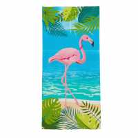 Flamingo Beach Towel