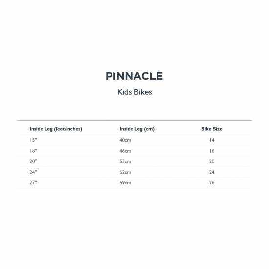 Pinnacle Koa 14 Inch Kids Bike Blue (B) 