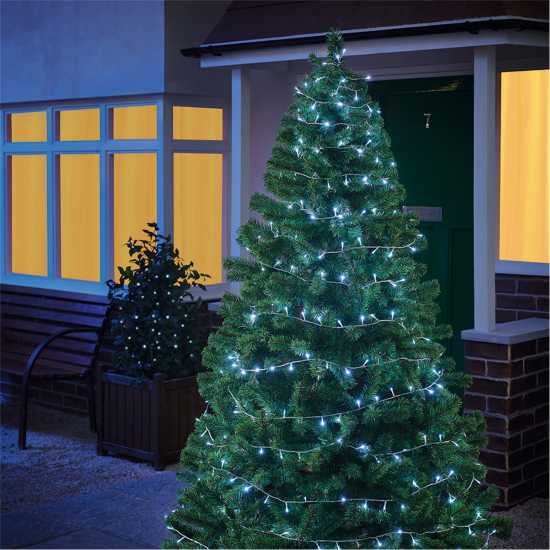 The Spirit Of Christmas Наниз От Лампички 65Ft Warm White Multifunction Mains Operated Led String Lights Cool White Коледна украса